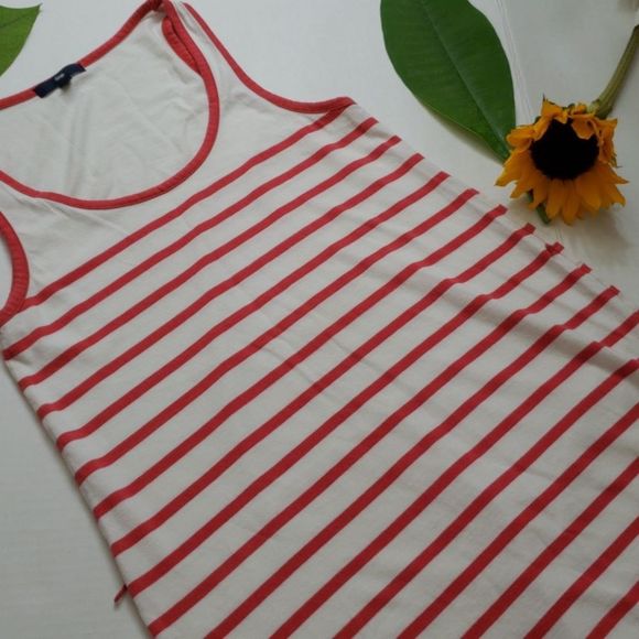 Red & White Dress | GAP - Picture 1 of 4